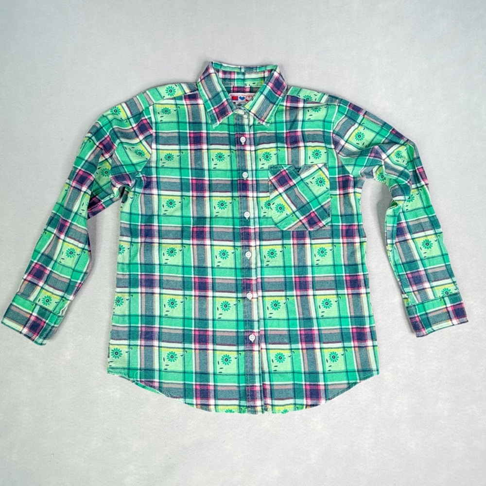 American Sweetheart Vintage 90s Flannel Grunge Hippie Retro Womens Medium